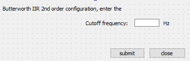 filter dialog